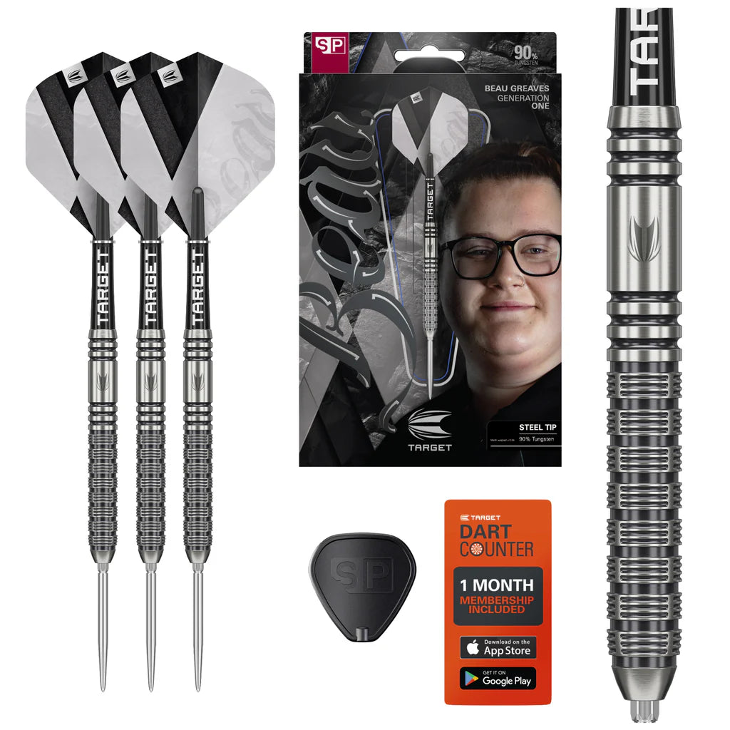 Beau Greaves Gen 1 90% Tungsten Darts - Swiss Point