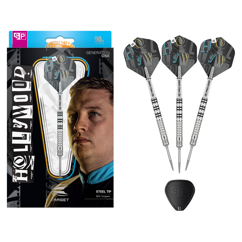 Chris Dobey Hollywood Gen 1 90% Tungsten Darts - Swiss Point