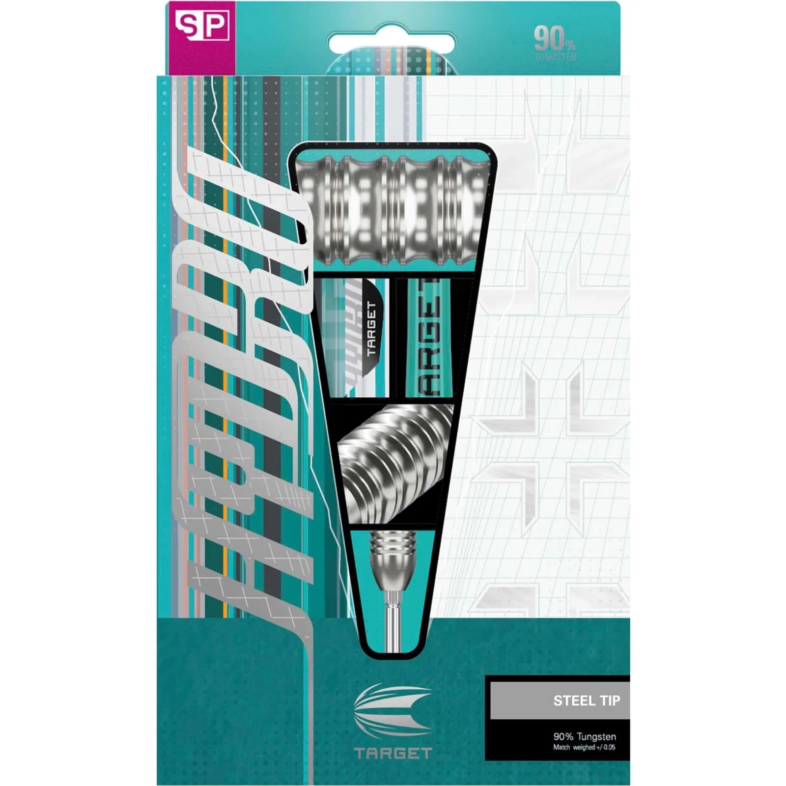 Hydro 90% Steel Tip Darts - Shape 3 - Swiss Point